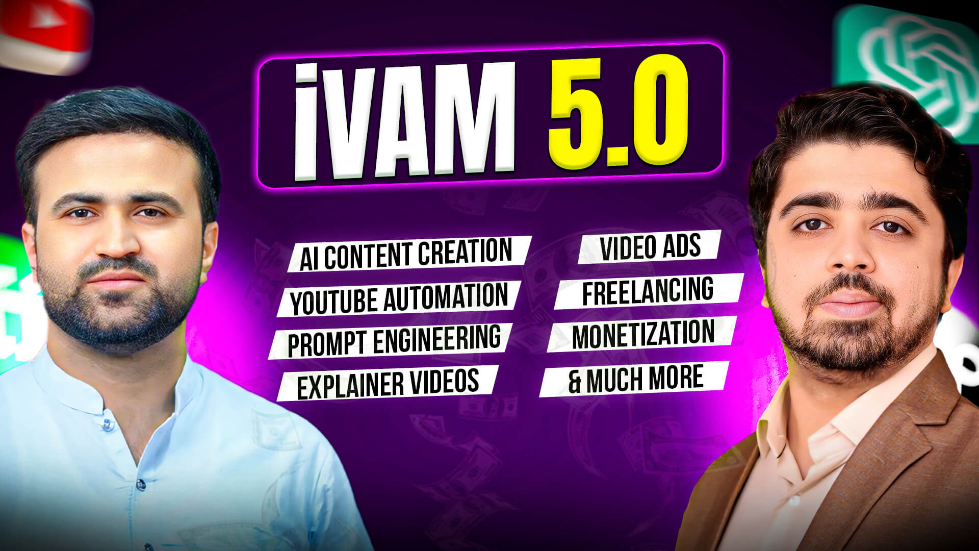 Home 35 iVAM – Video Animation & Monetization Training 5.0 AI